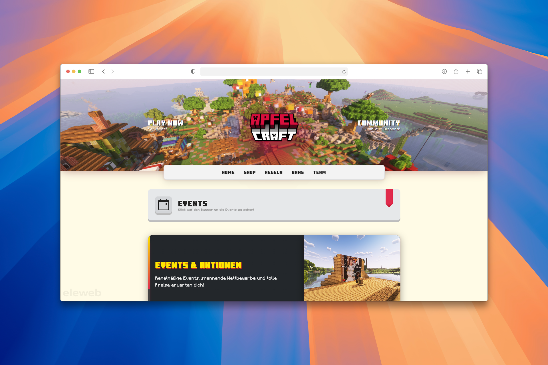 Professional Minecraft Server